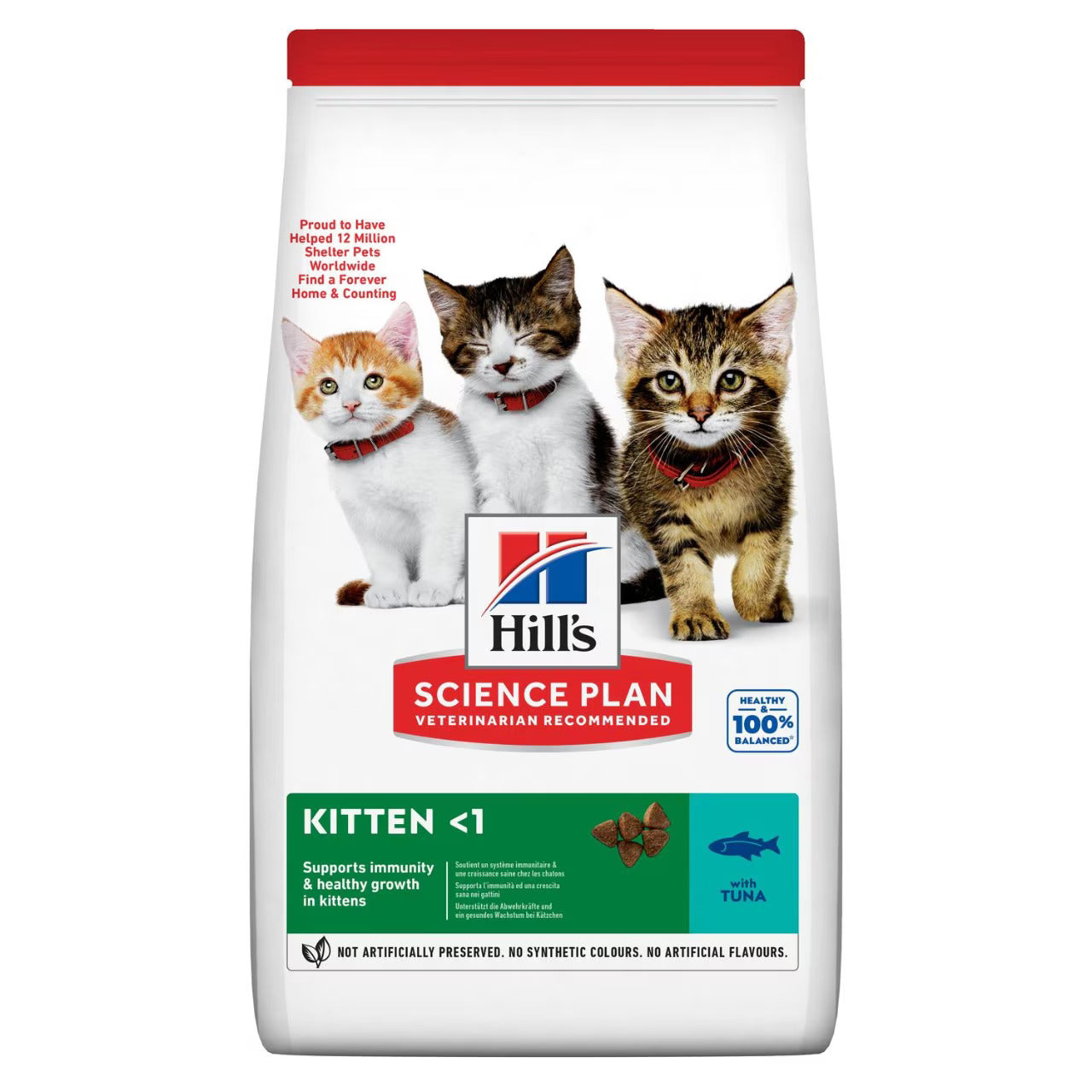 Hill's Kitten Dry Food - Tuna