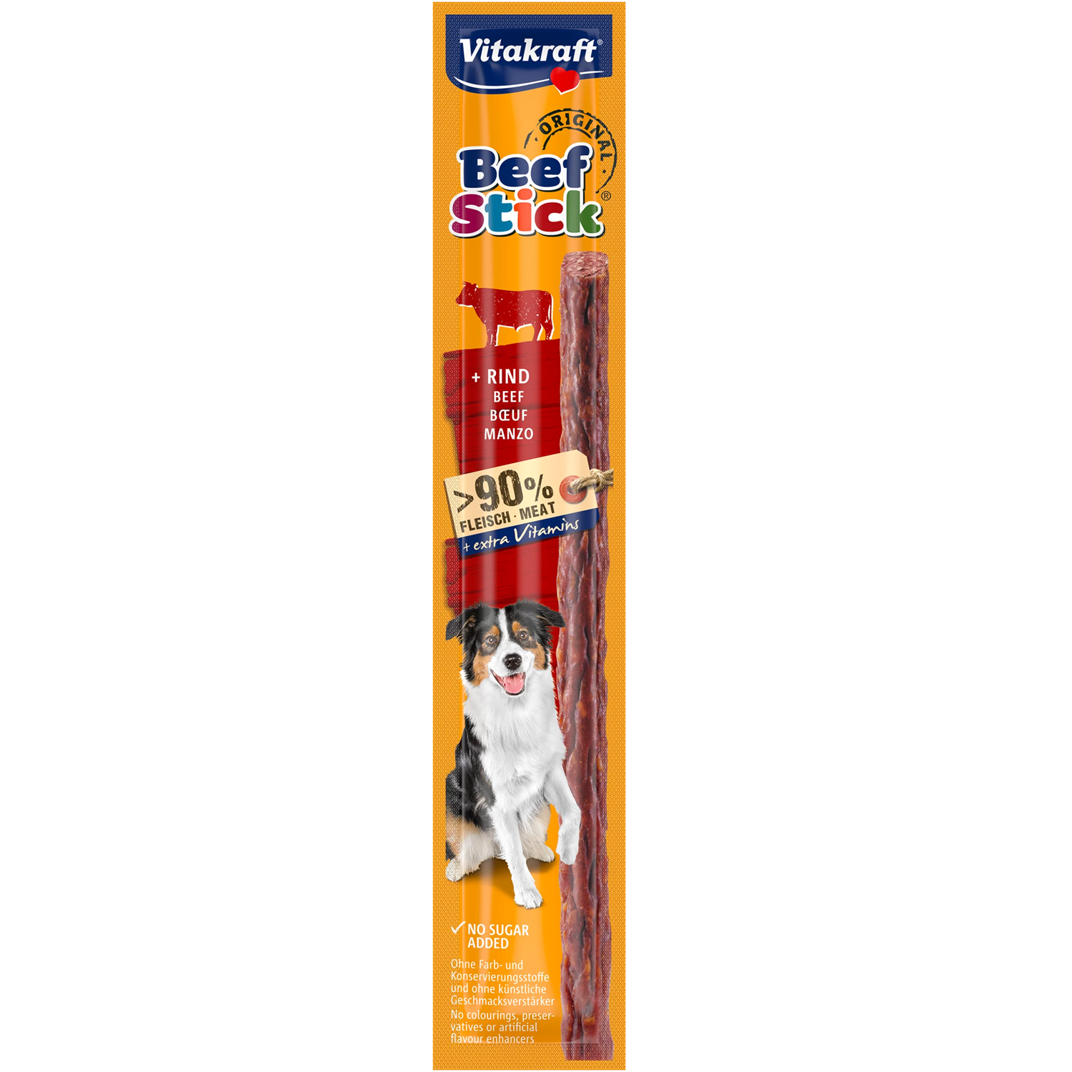 Vitakraft Beef Stick Dog Snack - Beef - Shaking Tails