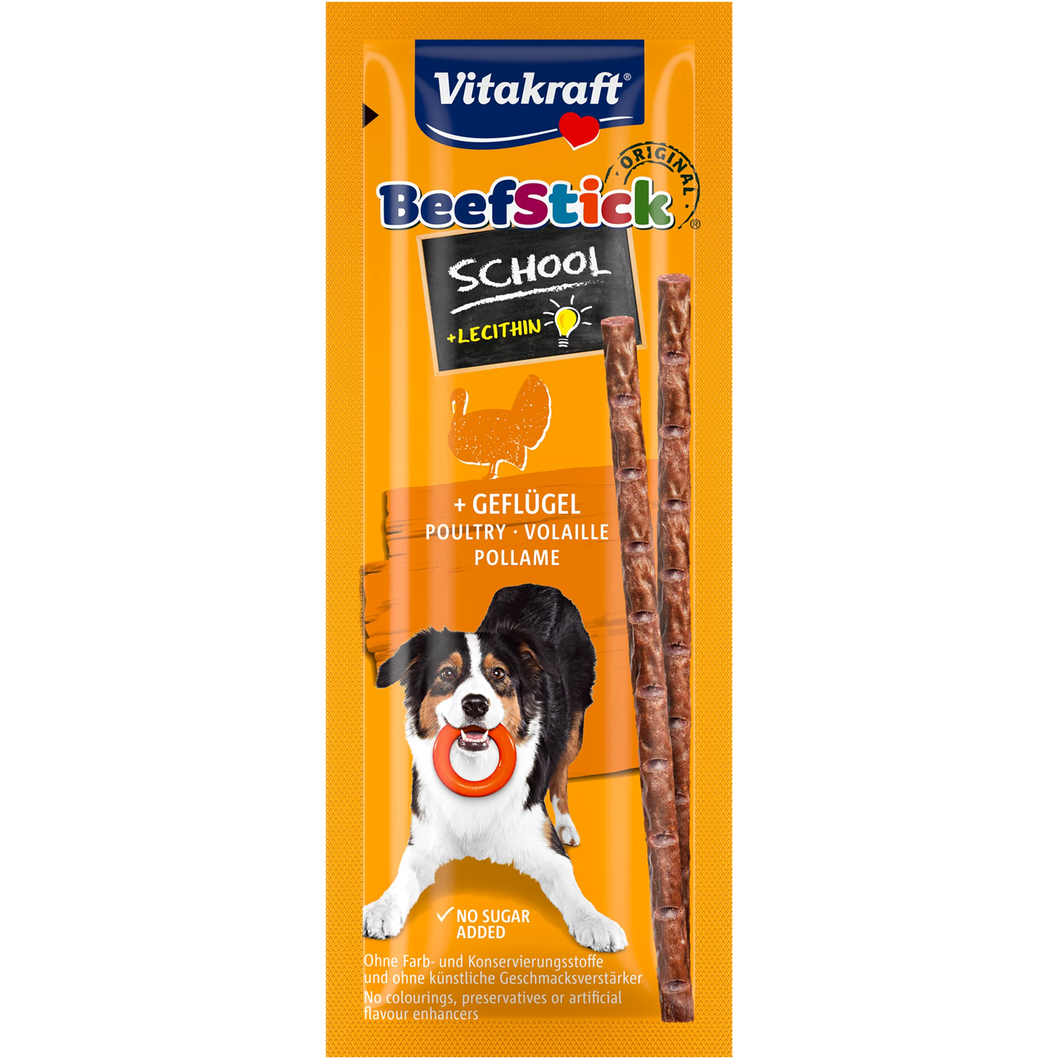 Vitakraft Beef Stick Dog Snack - School Poultry - Shaking Tails