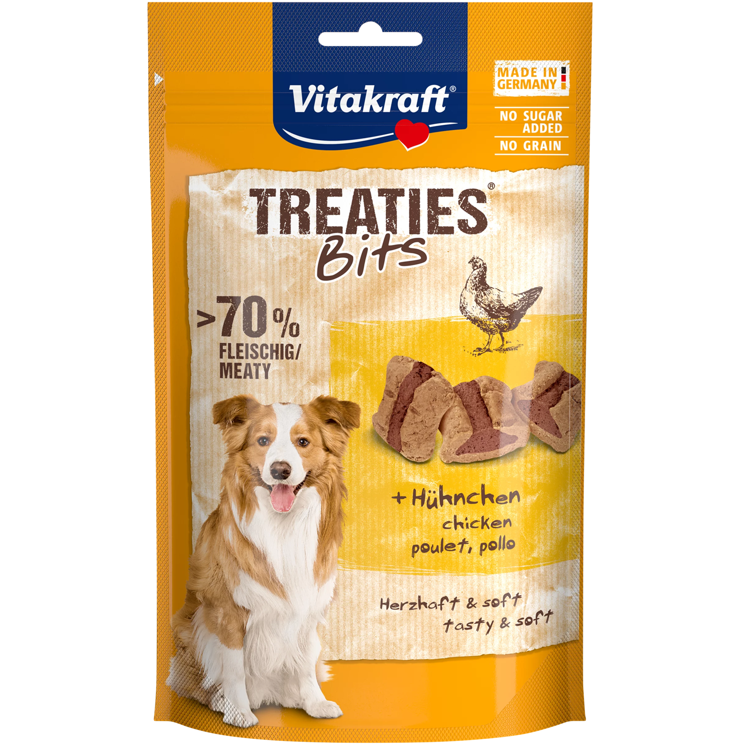 Vitakraft Treaties Bits Dog Treats - Chicken - Shaking Tails