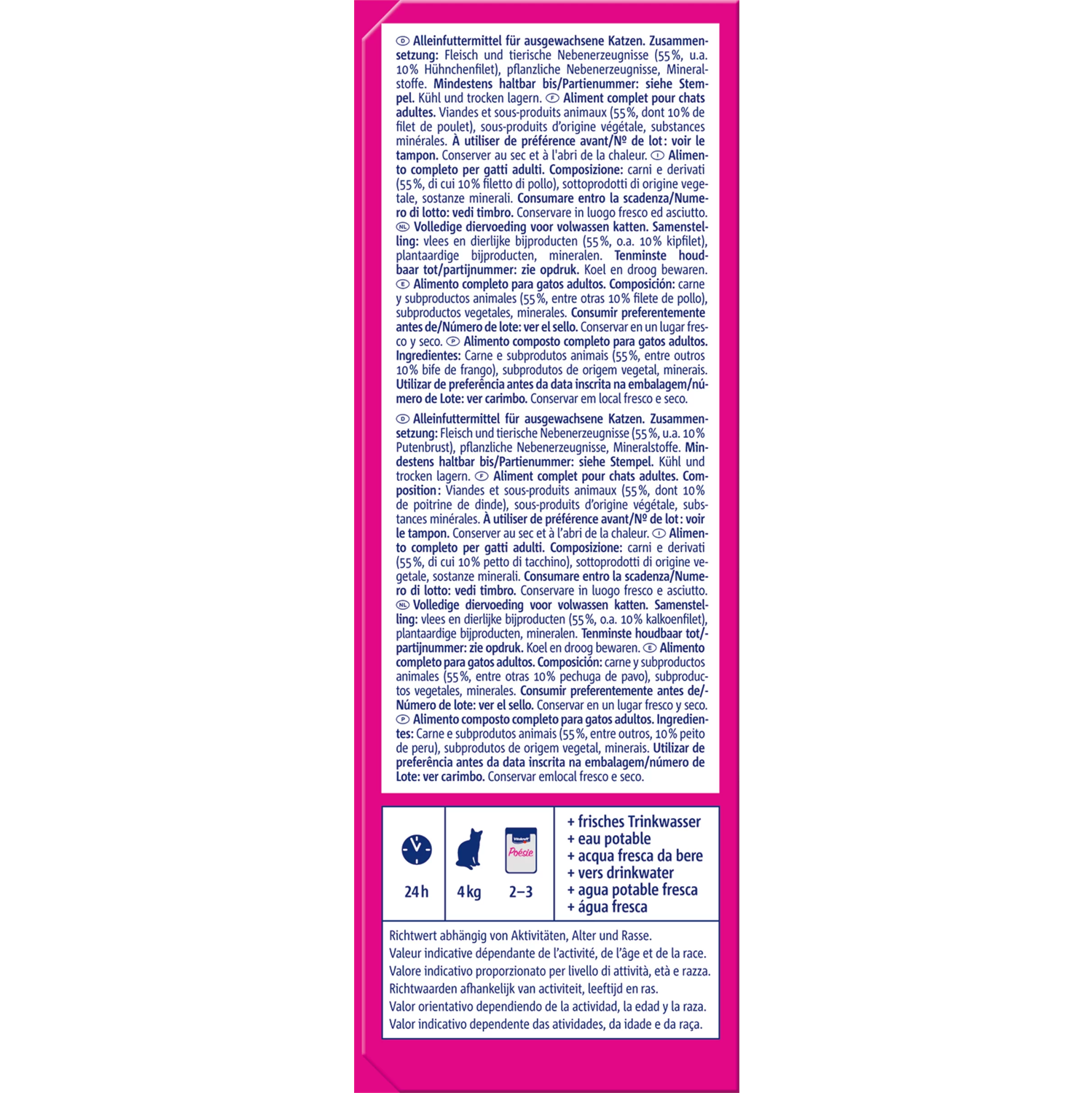 Vitakraft Poésie Délice in Sauce Multipack Cat Wet Food - Meat - Shaking Tails