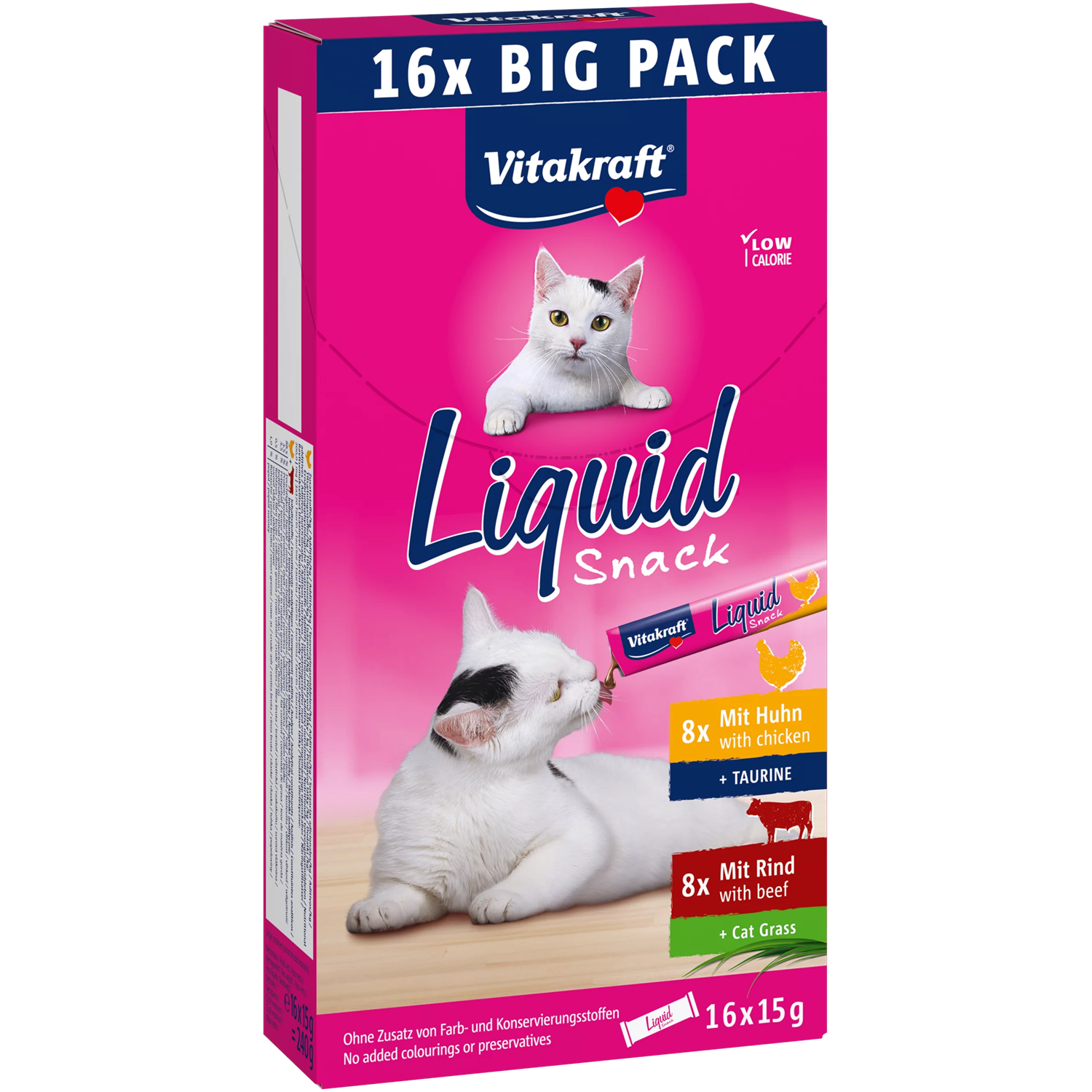 Vitakraft Liquid Snack Multipack - Chicken & Beef - Shaking Tails