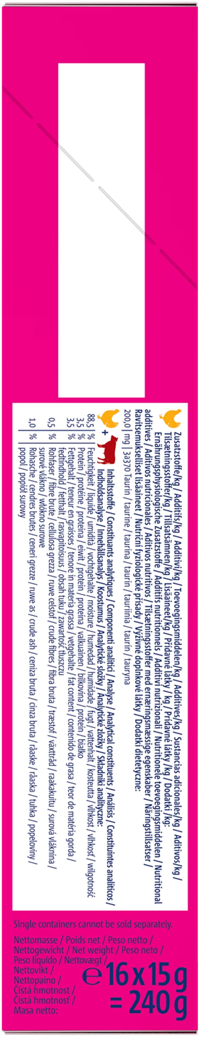 Vitakraft Liquid Snack Multipack - Chicken & Beef - Shaking Tails