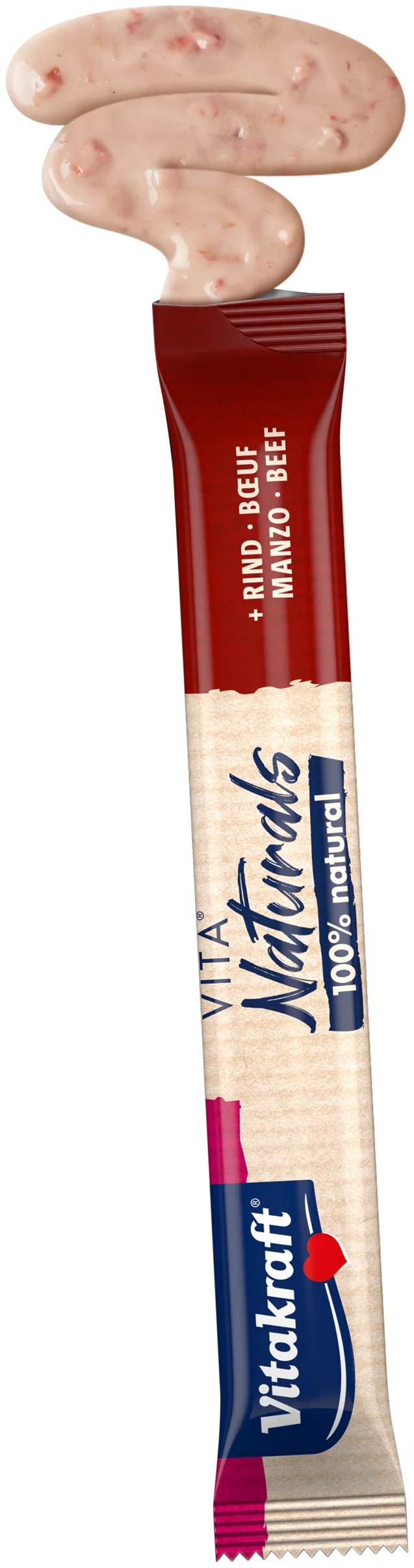 Vitakraft Vita Naturals Liquid Cat Snack - Beef - Shaking Tails