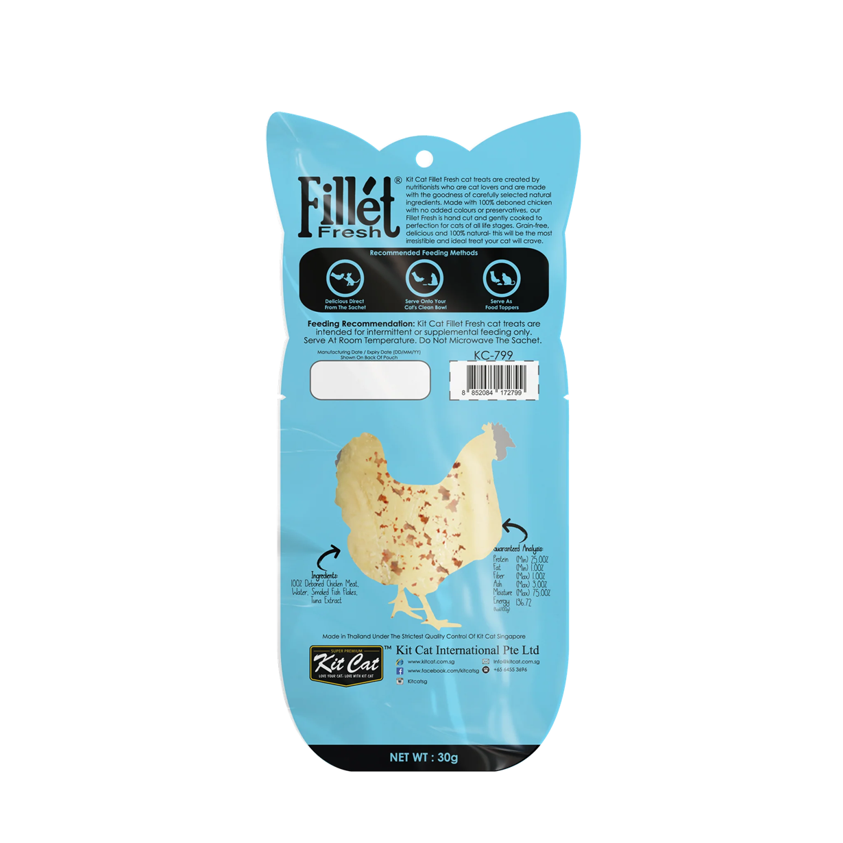 Kit Cat Fillet Fresh - Chicken & Smoked Fish