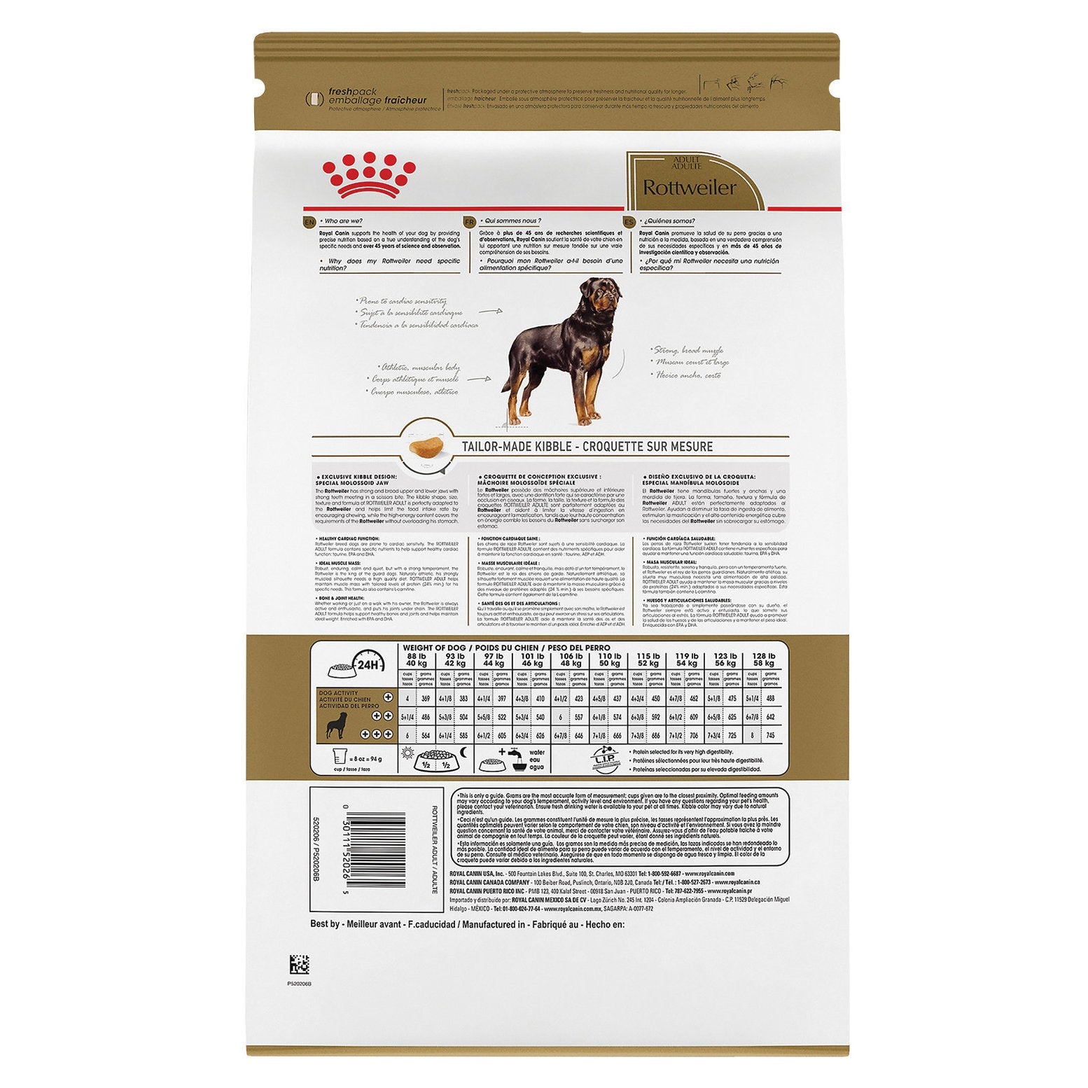 Royal Canin - Rottweiller Adult Dog Dry Food