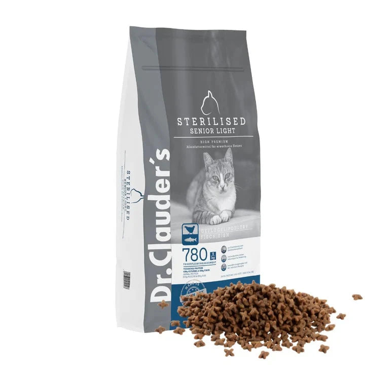 Dr.Clauder's Cat Dry Food - High Premium Sterilized - Senior/Light