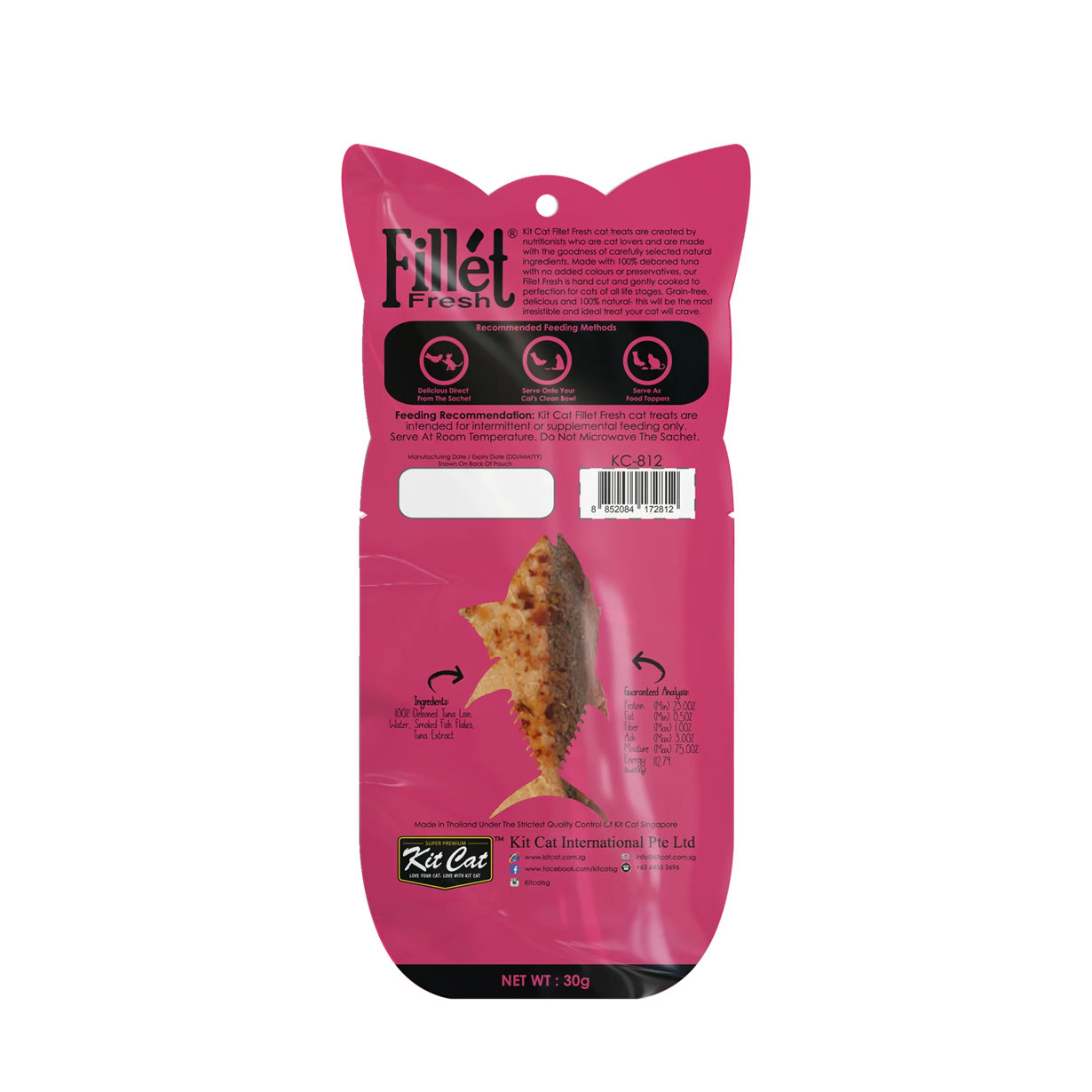 Kit Cat Fillet Fresh - Tuna & Smoked Fish