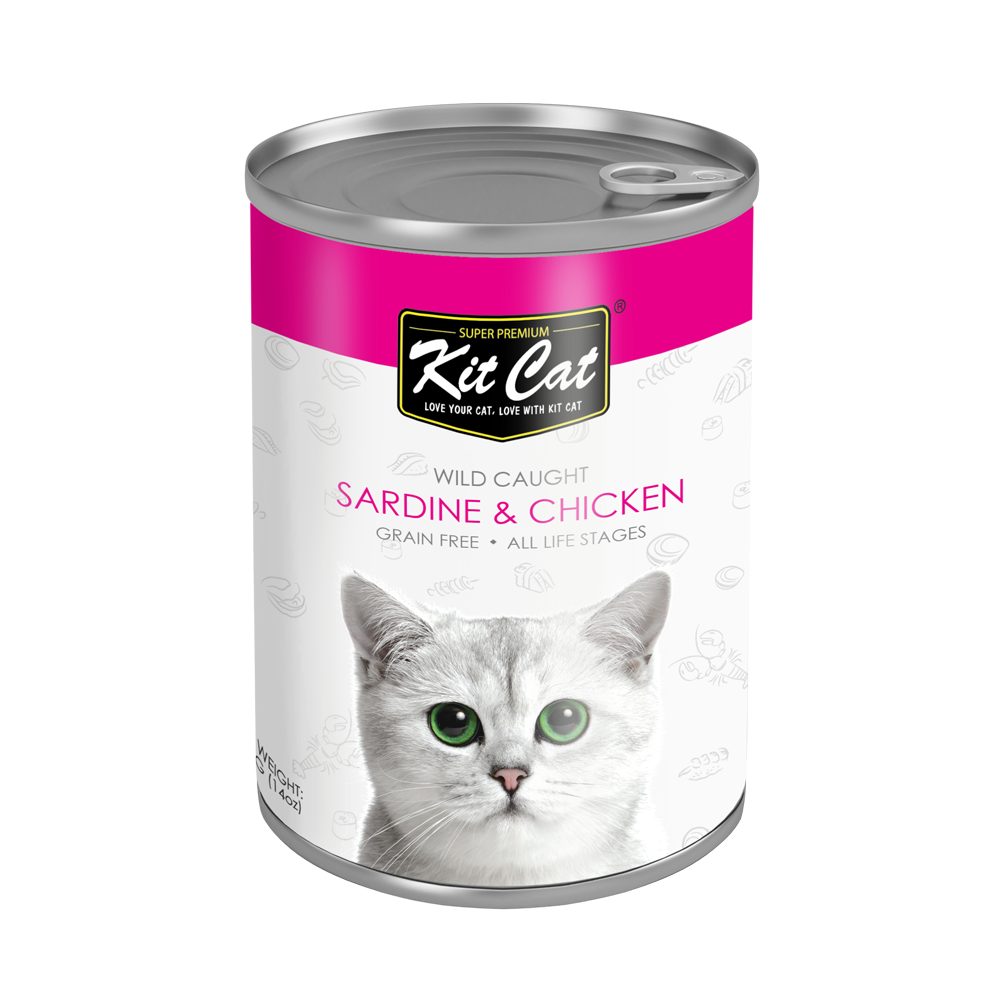 Kit Cat Wild Caught Sardine & Chicken - Shaking Tails