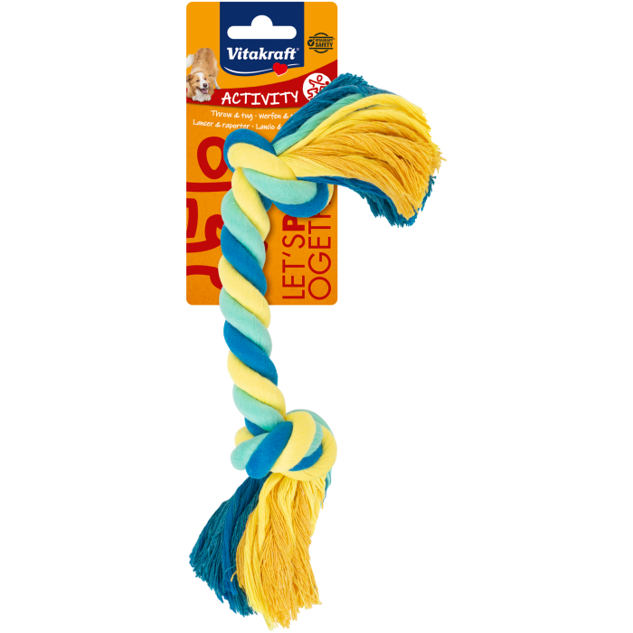 Vitakraft Dog Colorful Play Rope - Shaking Tails