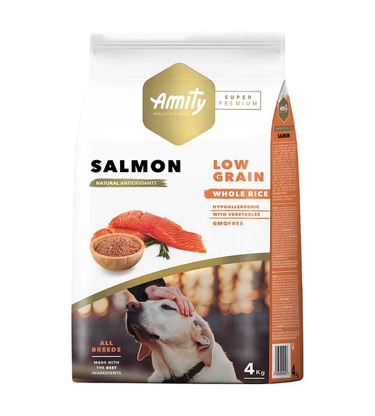 Amity Super Premium Adult Dog Dry Food - Salmon