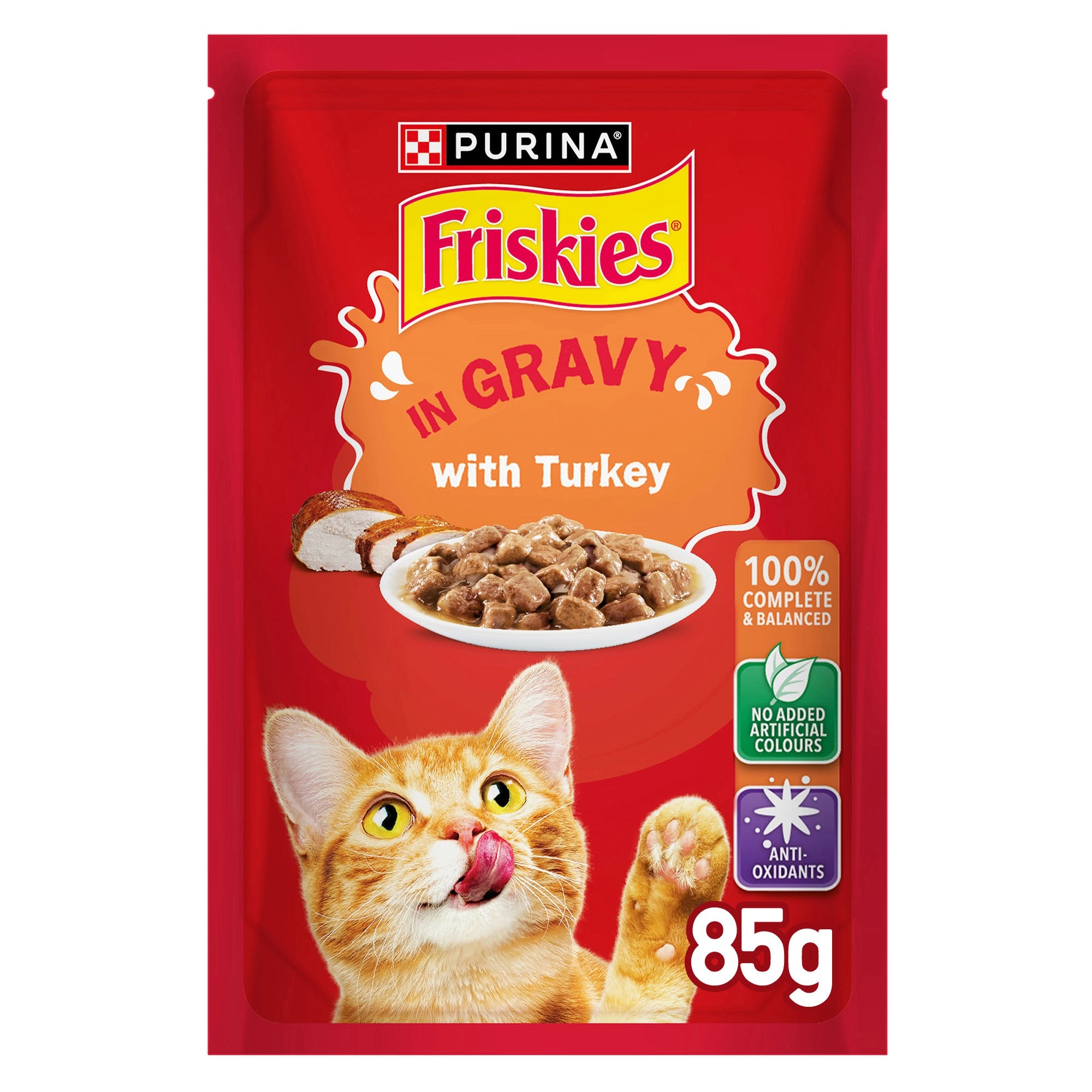 Purina FRISKIES Turkey in Gravy Wet Cat Food - Shaking Tails