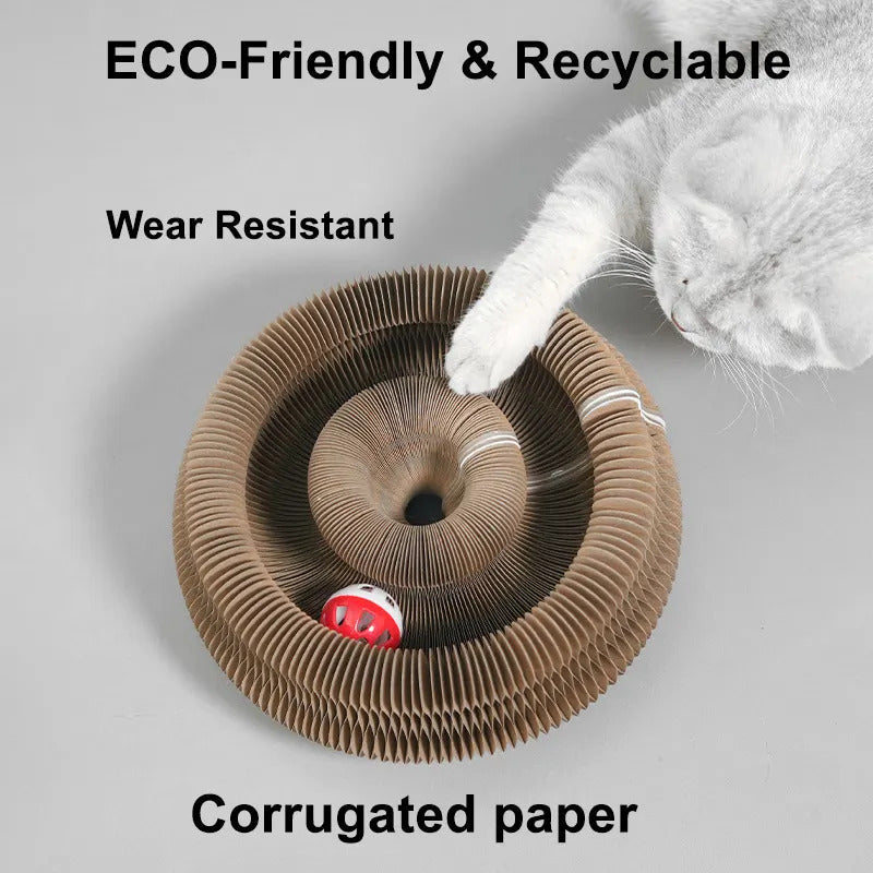 Foldable Accordion Cat Scratch