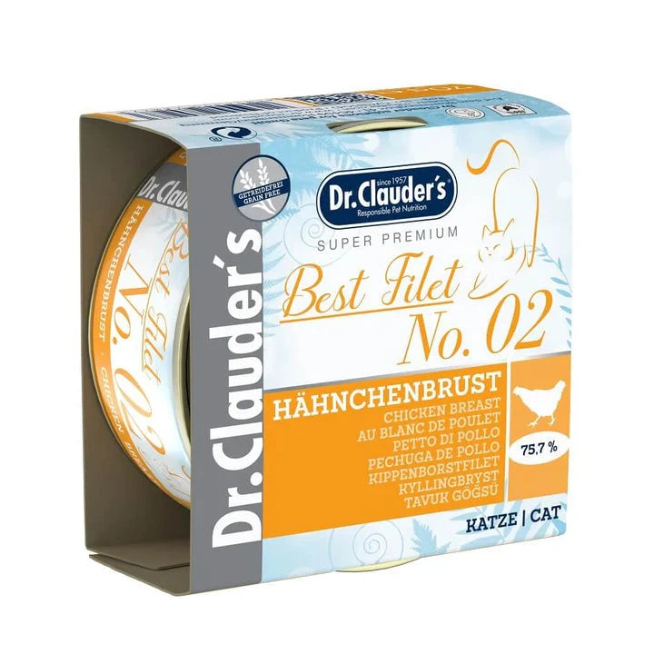 Dr.Clauder's Cat Wet Food - Chicken Breast