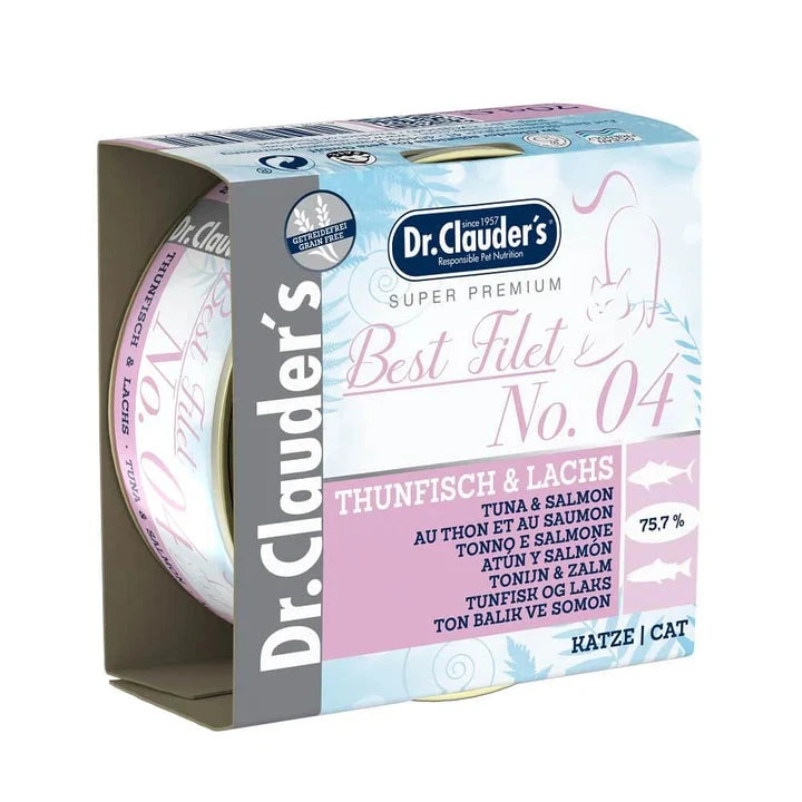 Dr.Clauder's Cat Wet Food - Salmon & Tuna