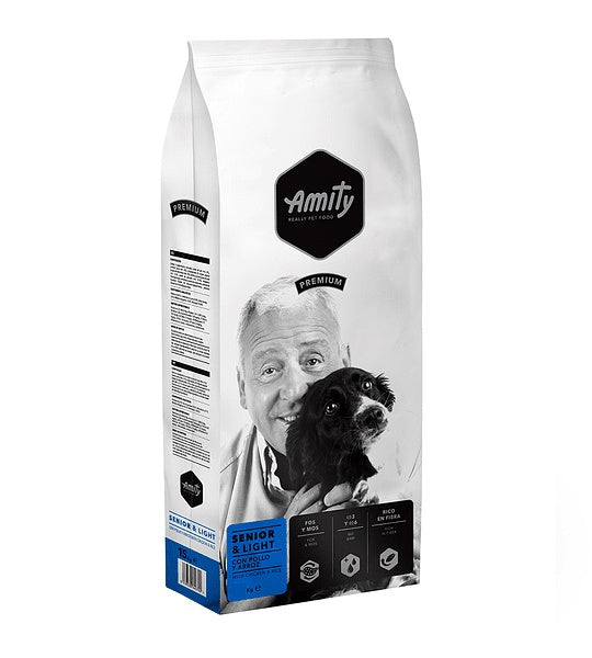 Amity Premium Senior & Light Dog Dry Food
