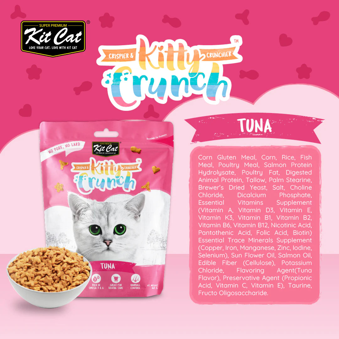 Kit Cat Kitty Crunch Tuna Flavor - Shaking Tails
