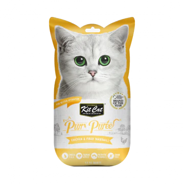 Kit Cat PurrPuree Creamy Sticks - Chicken & Fiber