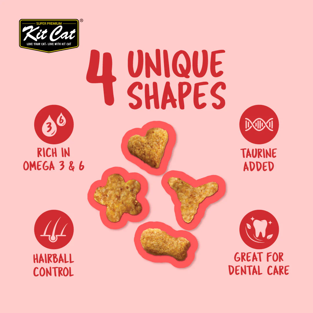 Kit Cat Kitty Crunch Beef Flavor - Shaking Tails