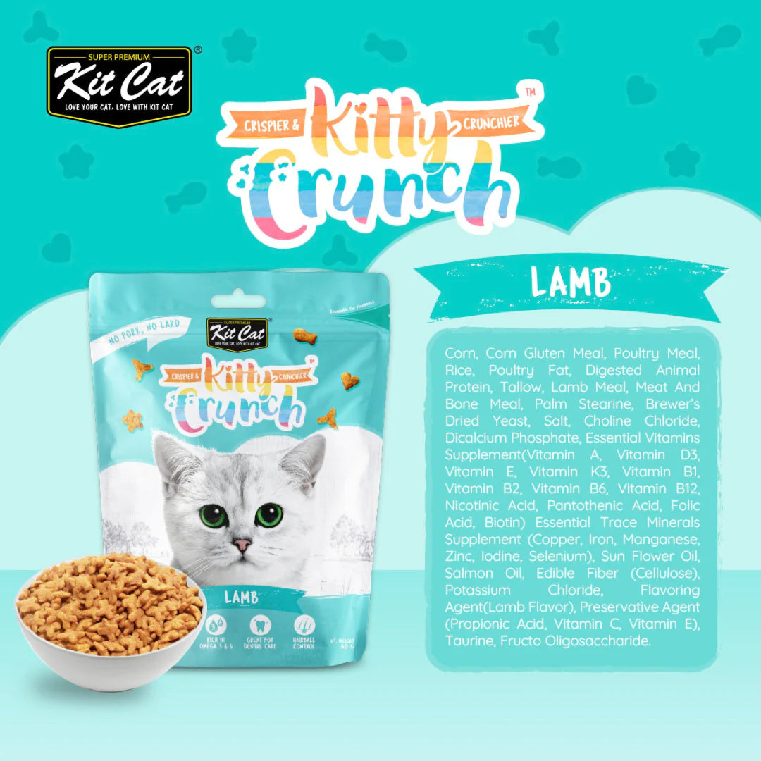 Kit Cat Kitty Crunch Lamb Flavor - Shaking Tails
