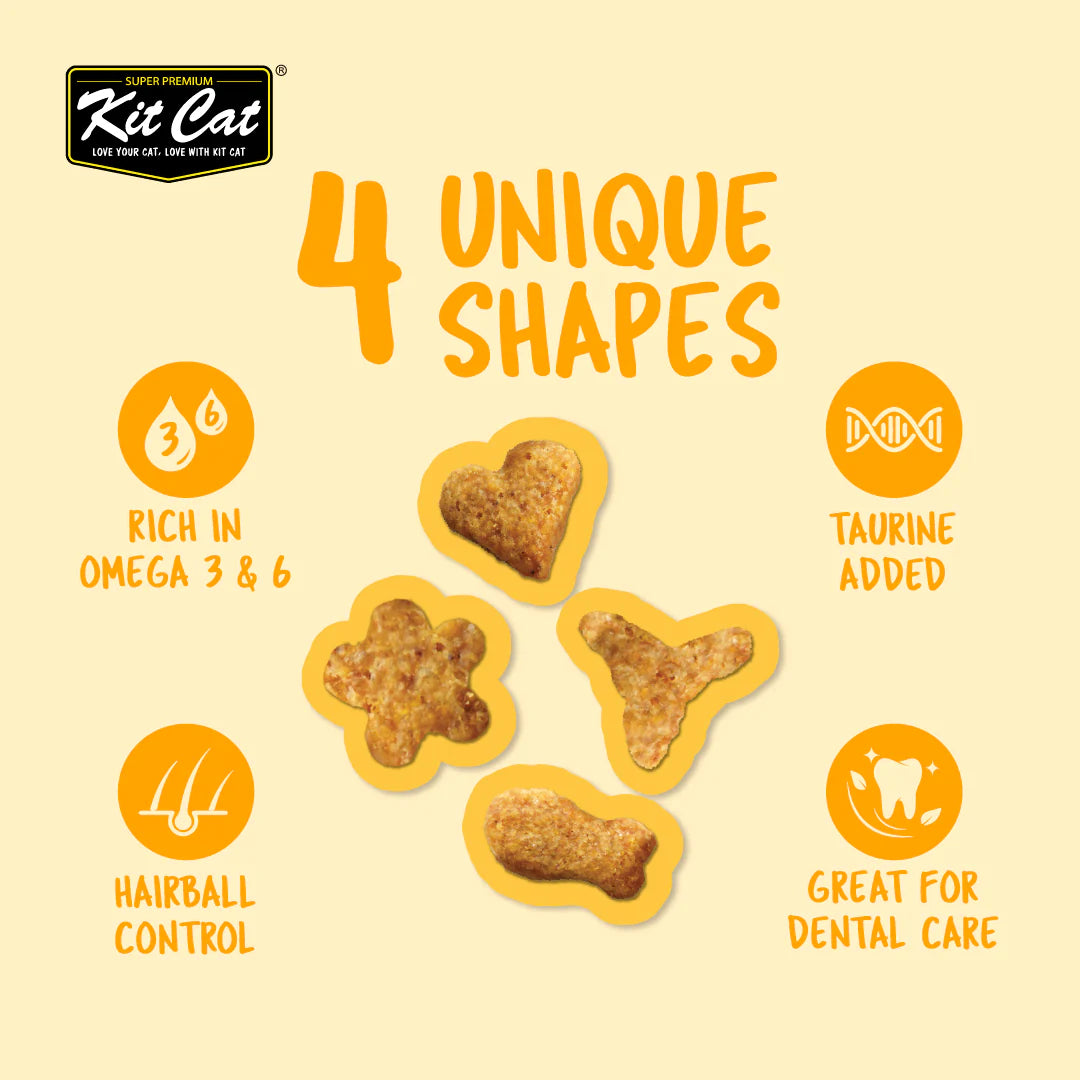 Kit Cat Kitty Crunch Chicken Flavor - Shaking Tails