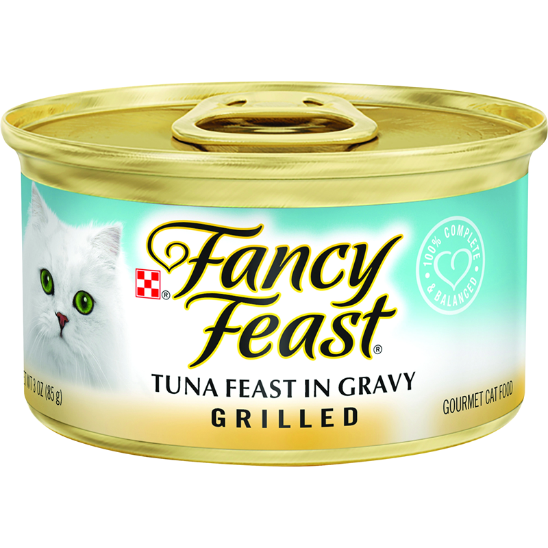 Purina Fancy Feast® Grilled Tuna Gourmet Wet Cat Food in Gravy - Shaking Tails