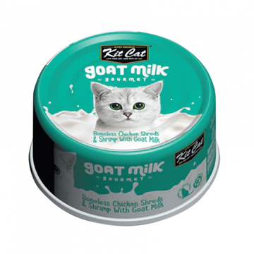 Kit Cat Goat Milk Gourmet - Chicken & Shrimp