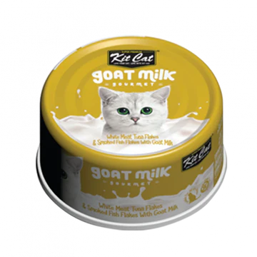 Kit Cat Goat Milk Gourmet - Tuna & Smoked Fish