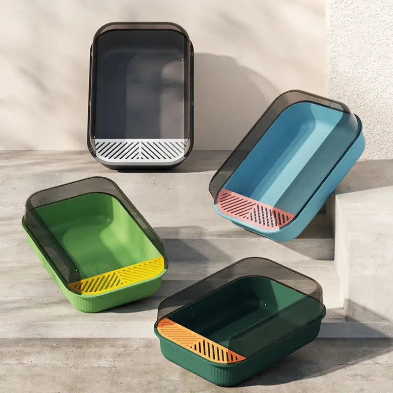 Eco Friendly Cat Litter Box - Shaking Tails