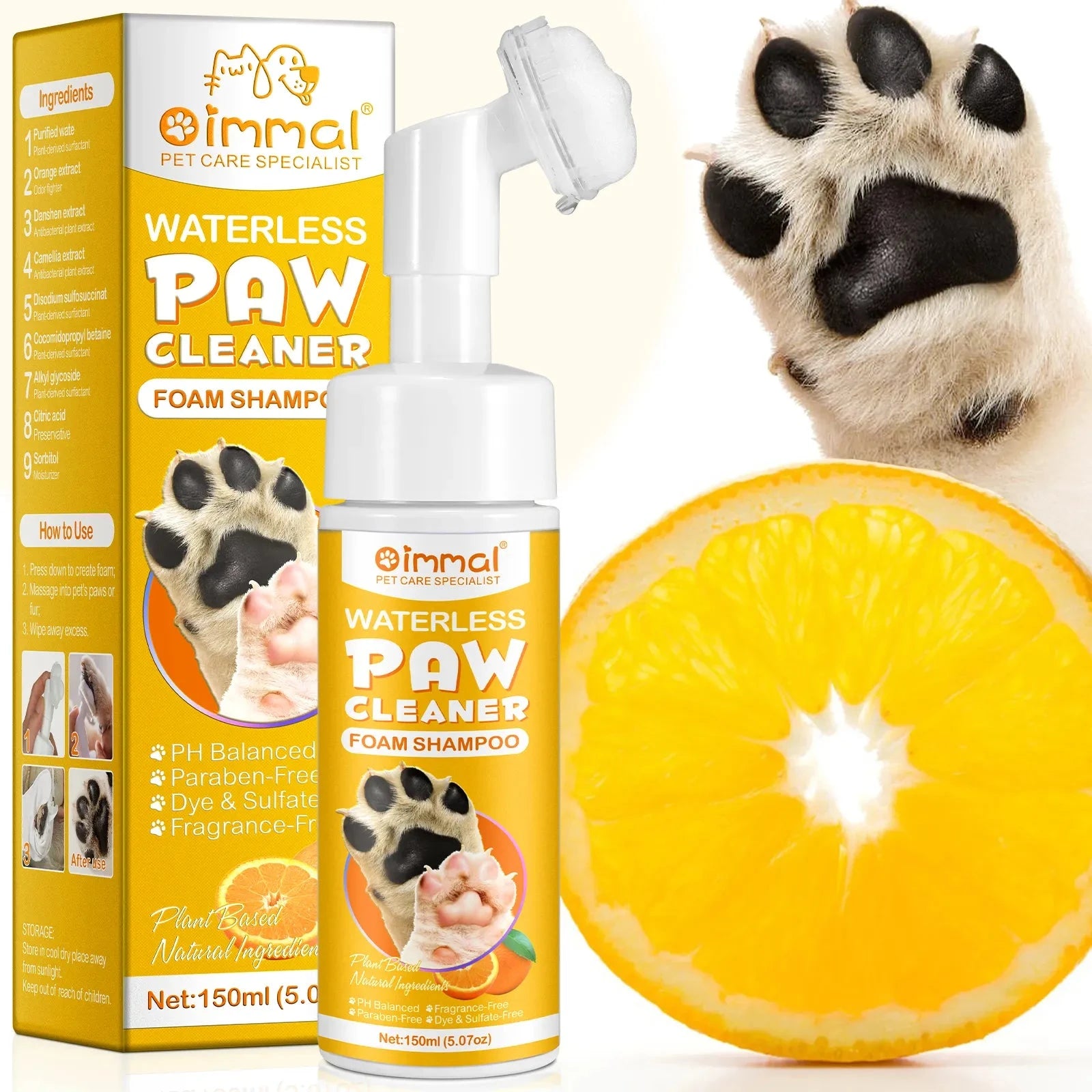 Paw Cleaner Foam