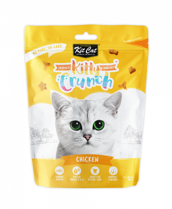 Kit Cat Kitty Crunch Chicken Flavor - Shaking Tails