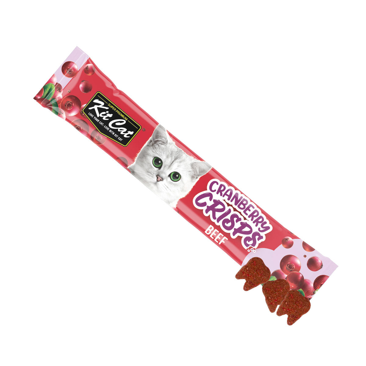 Kit Cat Cranberry Crisps - Beef