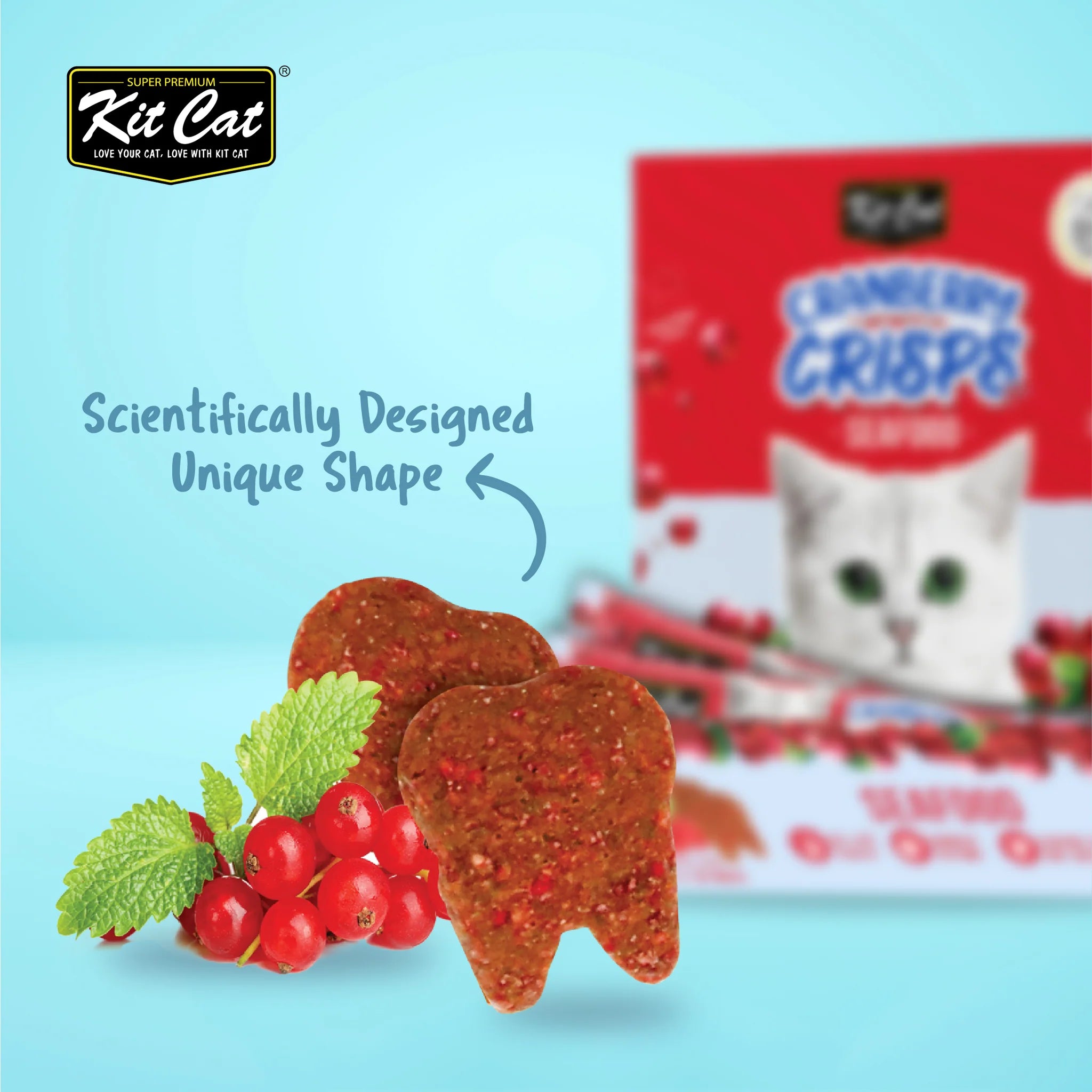 Kit Cat Cranberry Crisps - Seafood - Shaking Tails