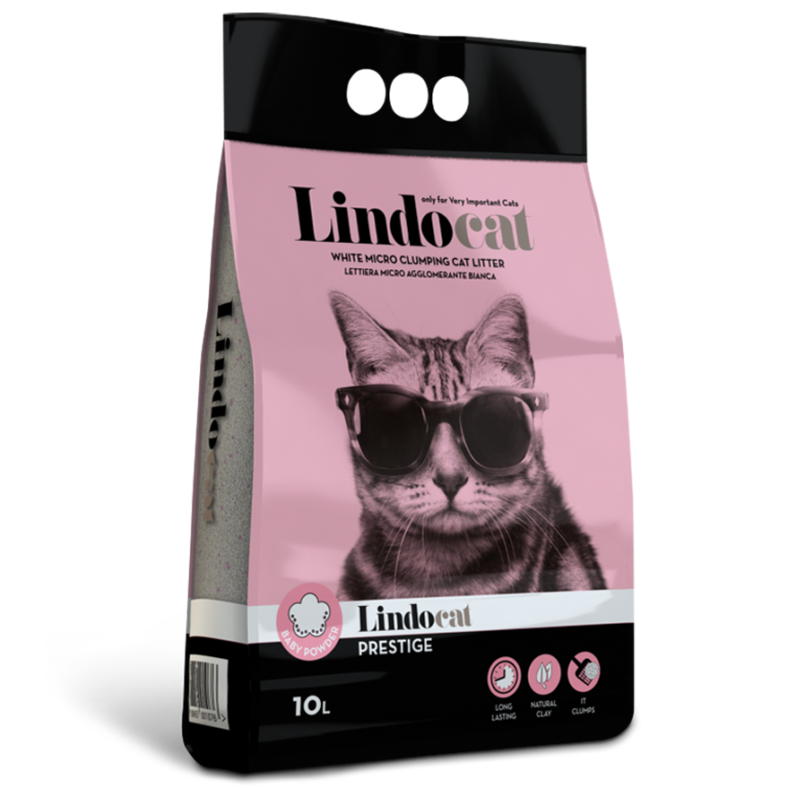 Lindocat Prestige Clumping Cat Litter - Shaking Tails