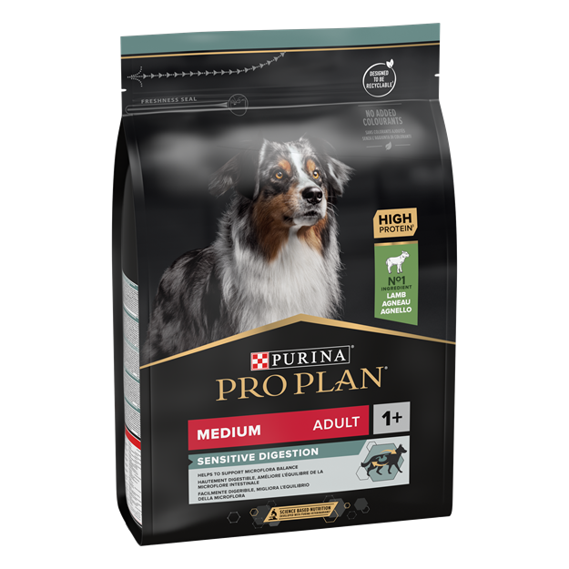 Purina Pro Plan - Medium Adult Sensitive Digestion Dog Dry Food - Lamb