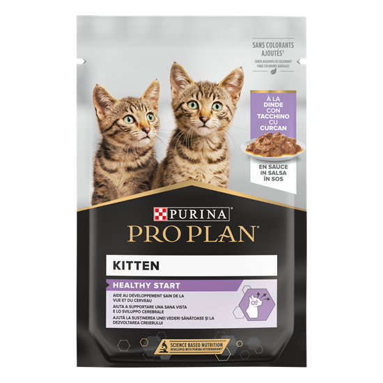 Purina Pro Plan - Kitten Healthy Start Cat Wet Food - Turkey in Gravy