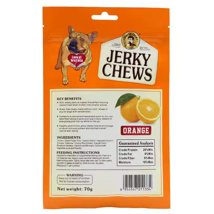 Dog Sticks Treats - Orange