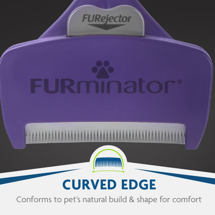 FURminator deShedding Tool – Medium/Large Short-Hair Cats | Reduces Shedding