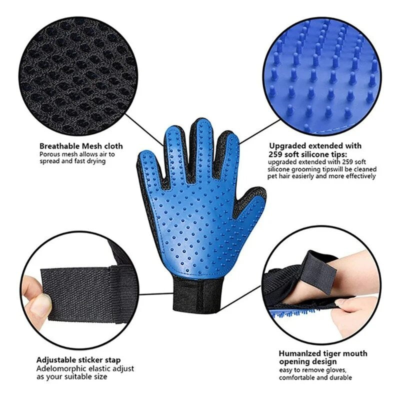 Silicone Massage Hair Remover Mitt