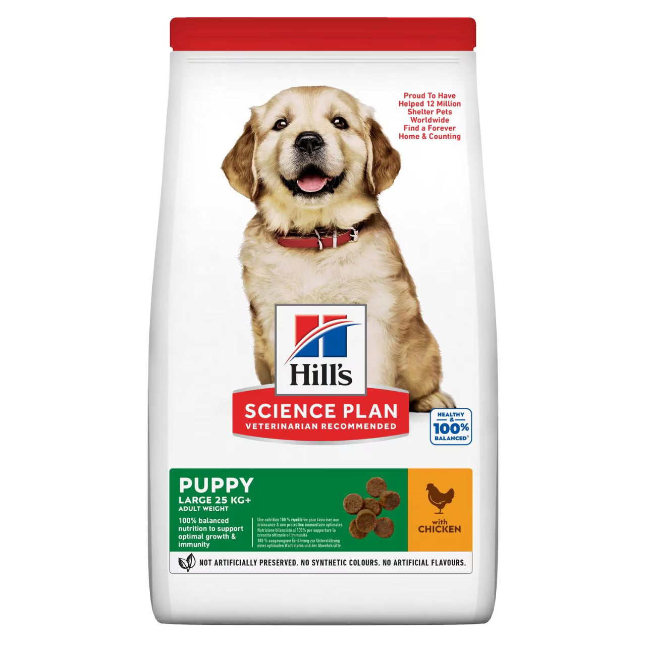 Hill's Large Breed Puppy Dry Food - Chicken