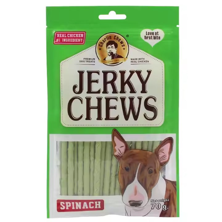 Dog Sticks Treats - Spinach