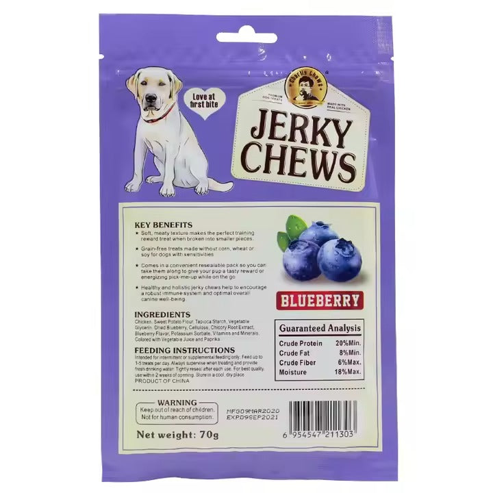 Dog Sticks Treats - Blueberry