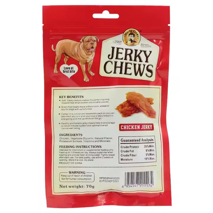Dog Jerky Treats - Chicken
