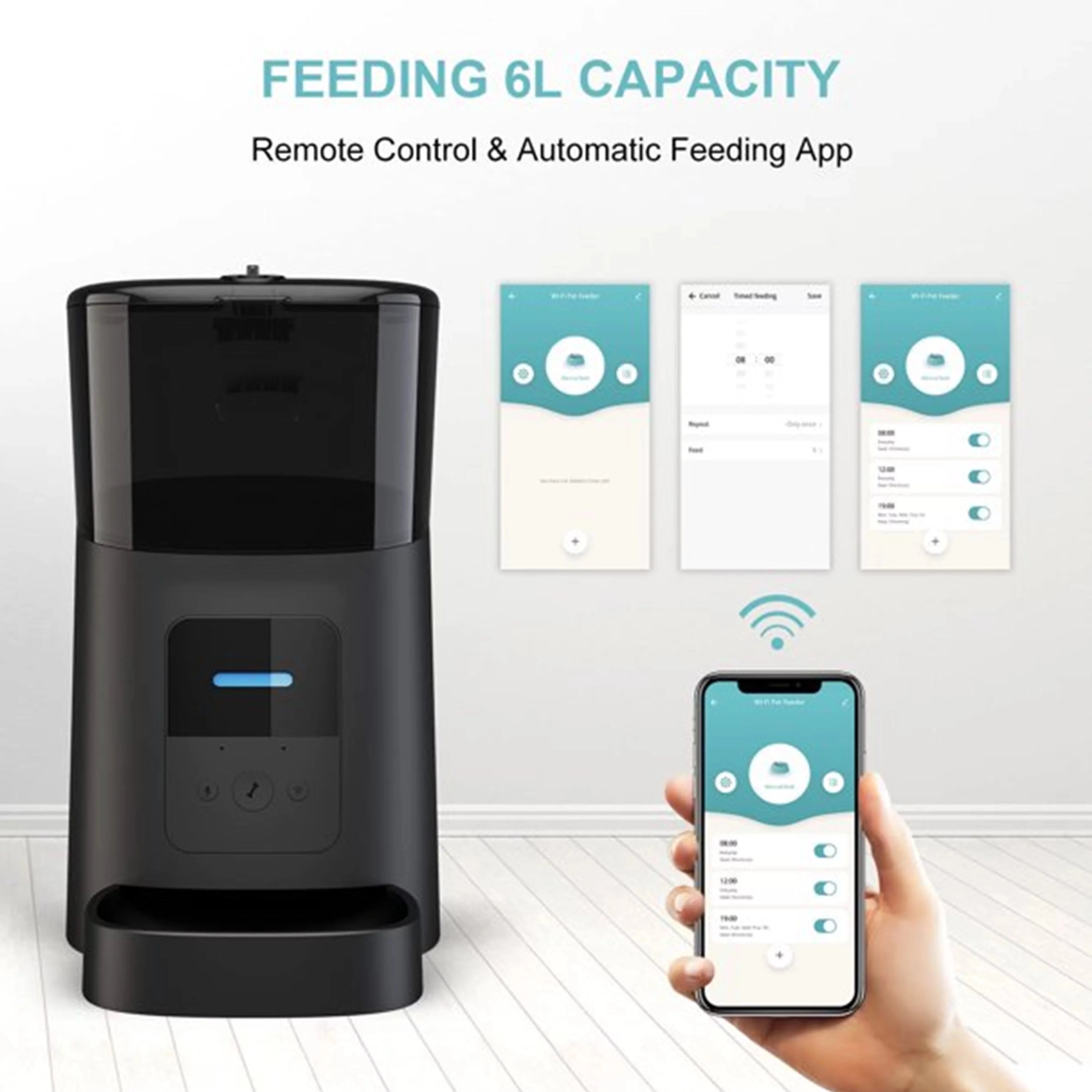 Wi-Fi Enabled Automatic Pet Feeder