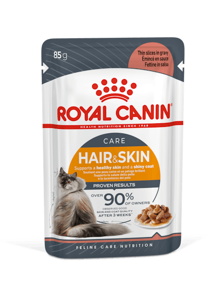 Royal Canin - Wet Hair & Skin Gravy Cat Food
