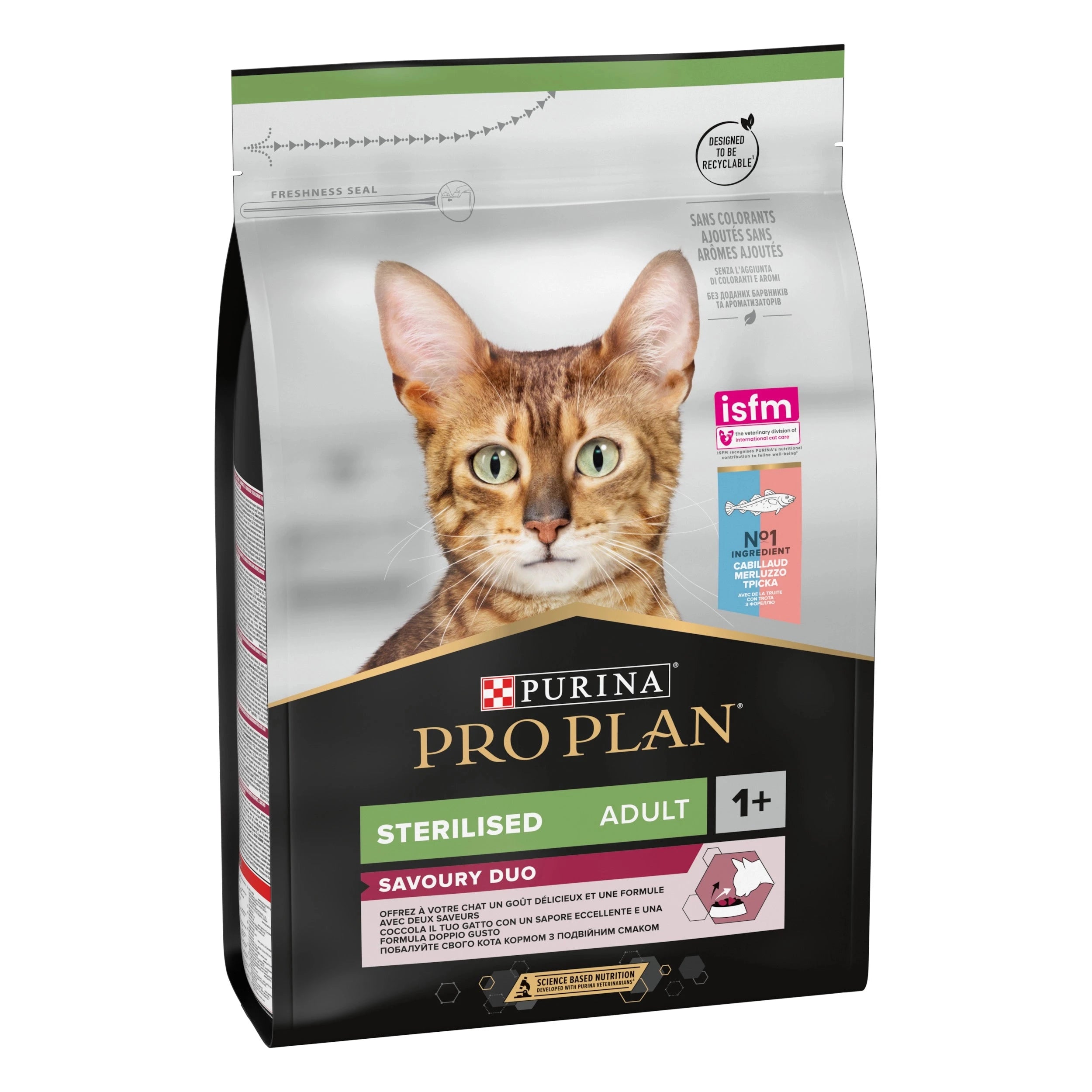 Purina Pro Plan - Sterilised Adult Savory Duo Rich in Cod with Trout