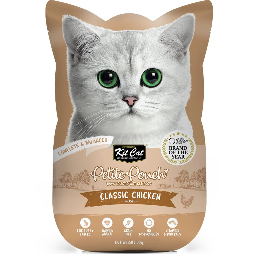 Kit Cat Petite Pouch - Classic Chicken - Shaking Tails