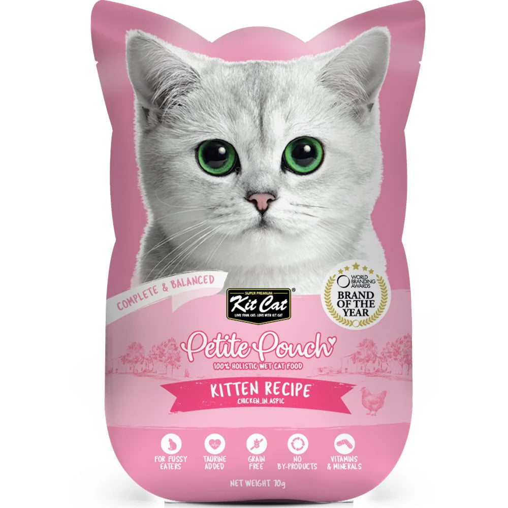 Kit Cat Petite Pouch - Kitten Chicken - Shaking Tails