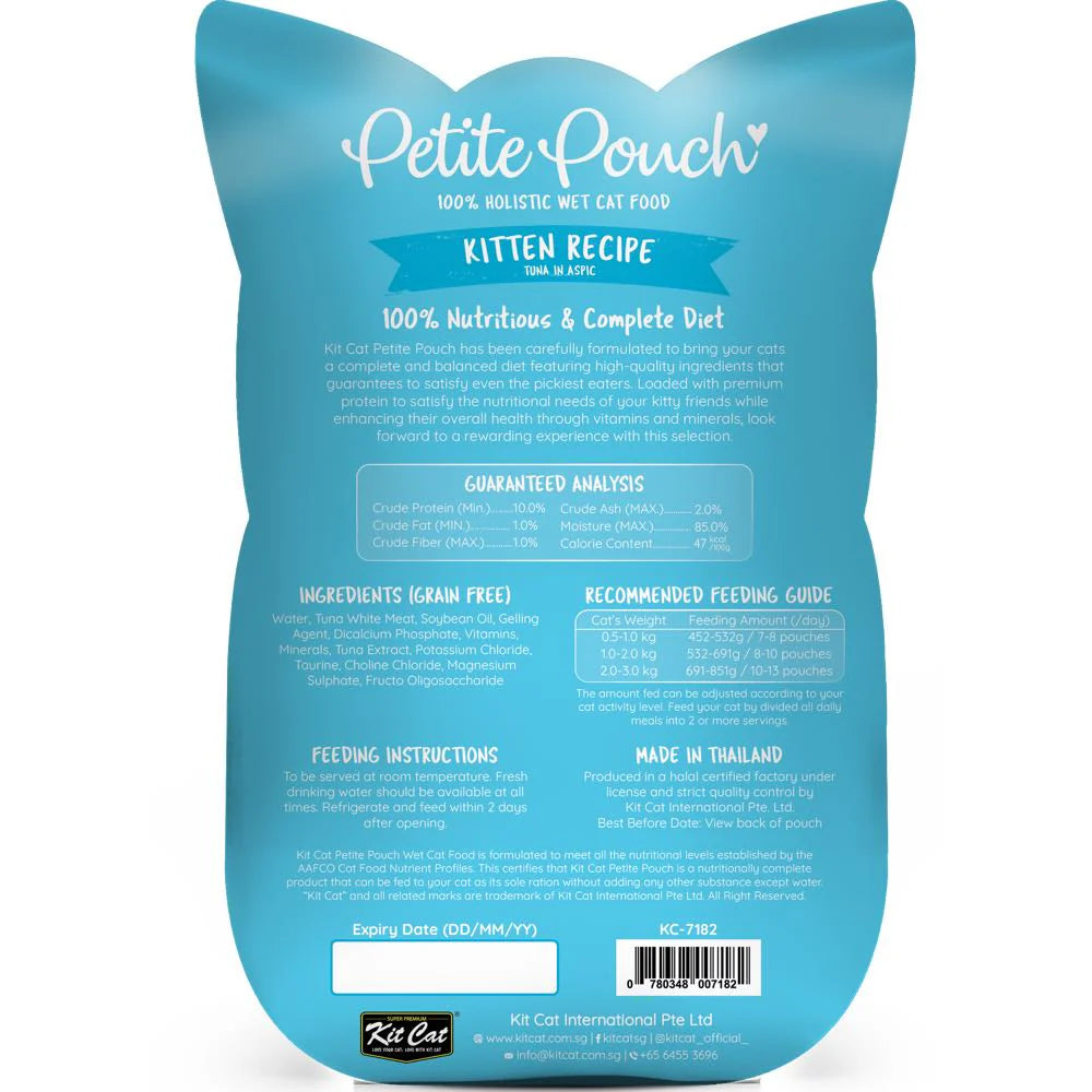 Kit Cat Petite Pouch - Kitten Tuna - Shaking Tails