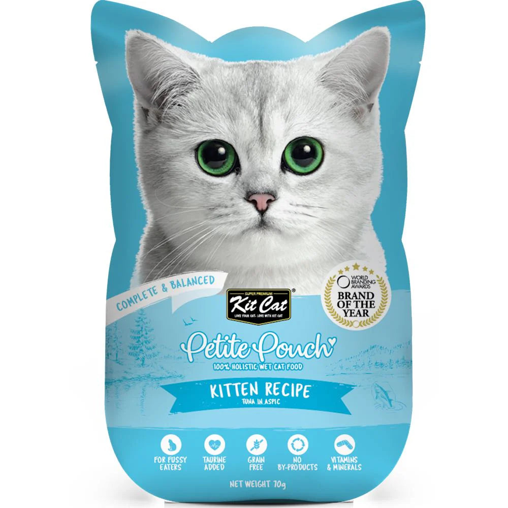 Kit Cat Petite Pouch - Kitten Tuna - Shaking Tails